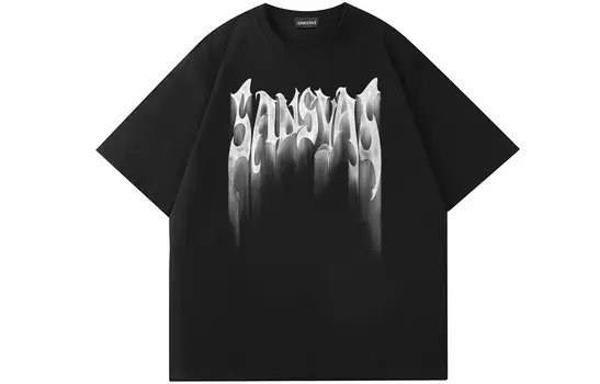 Футболка унисекс Sansyas, черный