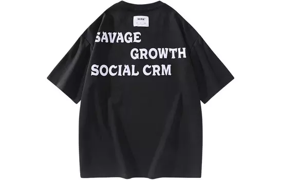 Футболка унисекс Scrm, белый