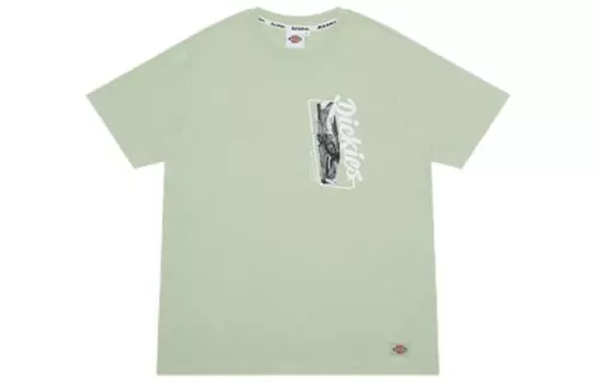 Футболка унисекс селадон зеленый Dickies, зеленый