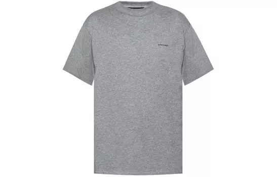 Футболка унисекс серая Balenciaga, серый