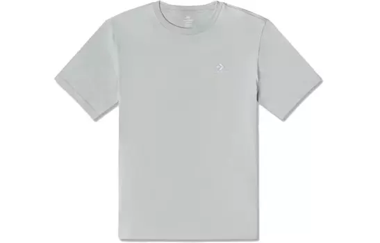 Футболка унисекс серая Converse, серый