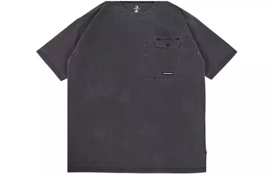 Футболка унисекс серая Converse, серый