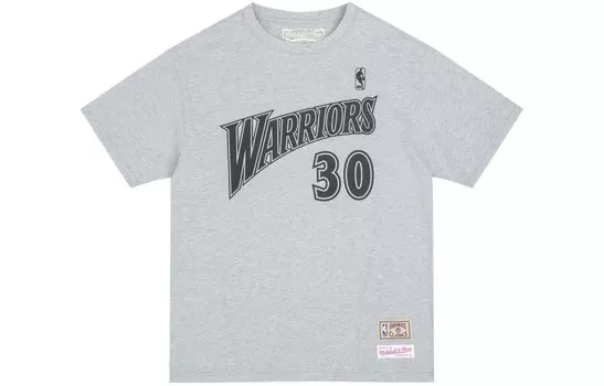 Футболка унисекс серая Mitchell & Ness, серый