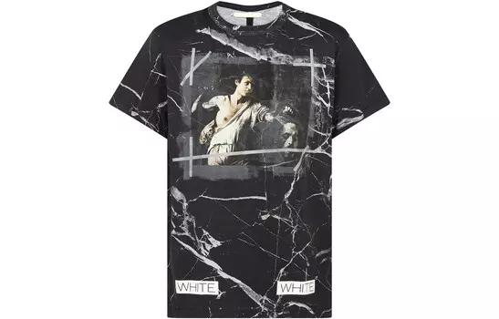 Футболка унисекс серая Off-White, серый