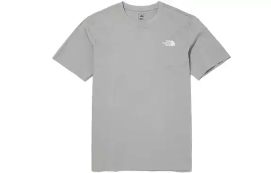 Футболка унисекс серая The North Face, серый