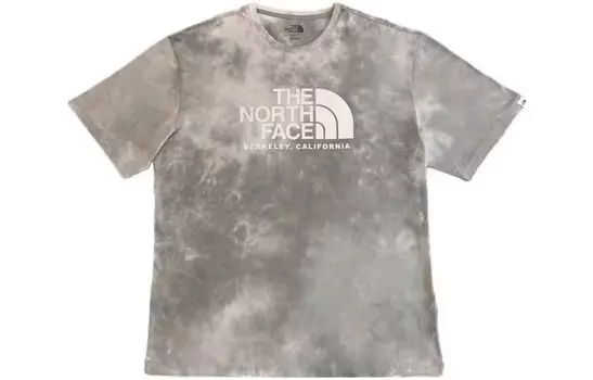 Футболка унисекс серая The North Face, серый