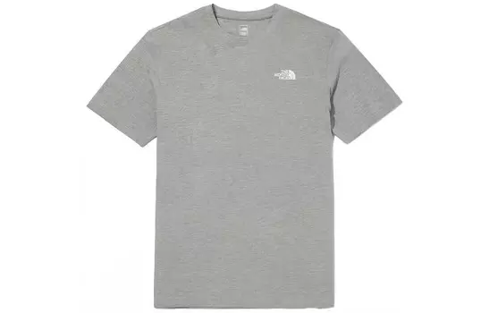 Футболка унисекс серая The North Face, серый