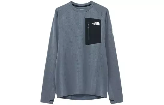 Футболка унисекс серая The North Face, серый