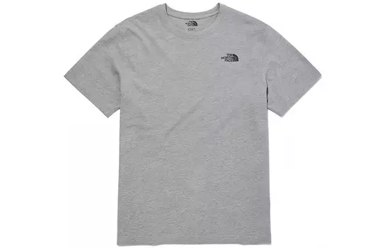 Футболка унисекс серая The North Face, серый