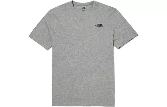 Футболка унисекс серая The North Face, серый