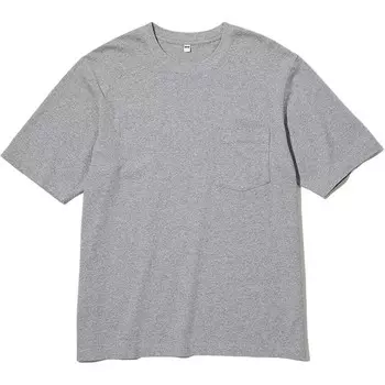Футболка унисекс серая Uniqlo, серый