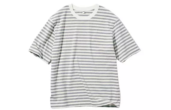 Футболка унисекс серая Uniqlo, серый