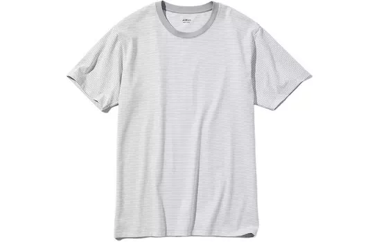 Футболка унисекс серая Uniqlo, серый