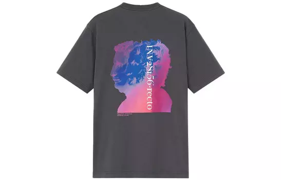 Футболка унисекс серая Uniqlo, серый