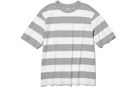 Футболка унисекс серая Uniqlo, серый