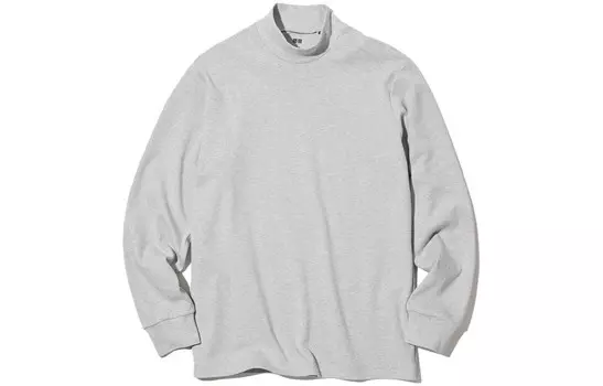 Футболка унисекс серая Uniqlo, серый