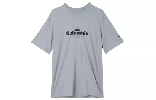 Футболка унисекс серые Columbia, серый