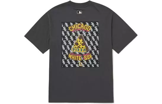 Футболка унисекс серые MLB, серый