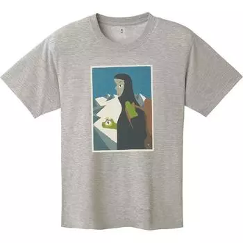 Футболка унисекс серые MONTBELL, серый