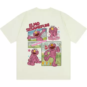 Футболка унисекс Sesame Street, черный