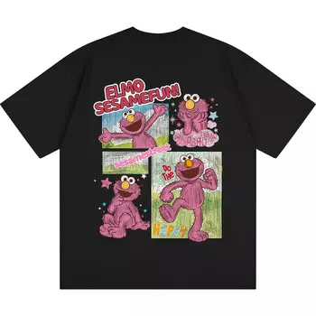 Футболка унисекс Sesame Street, зеленый