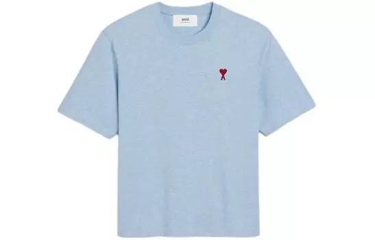 Футболка унисекс синяя Amiparis, синий