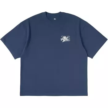 Футболка унисекс синяя Madness, синий