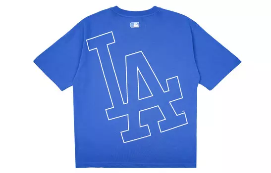 Футболка унисекс синяя Mlb, синий