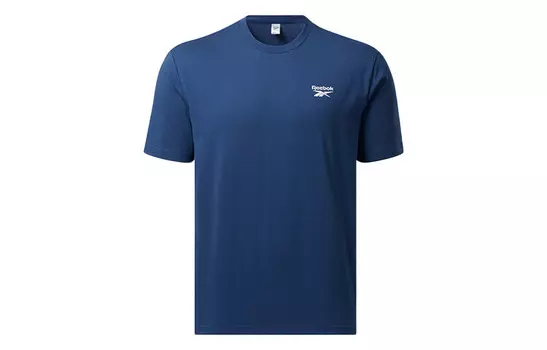 Футболка унисекс синяя Reebok, синий