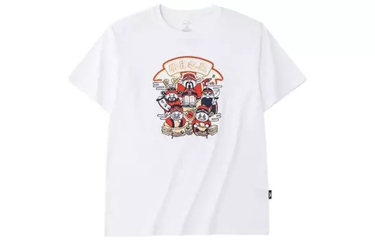 Футболка унисекс Снежинка белая Anta, цвет Snowflake White