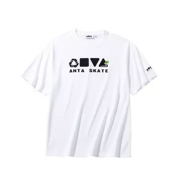 Футболка унисекс Снежинка белая Anta, цвет Snowflake White