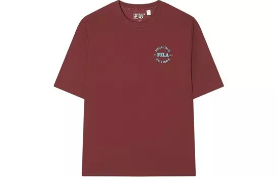Футболка унисекс соболино-коричневый Fila, коричневый