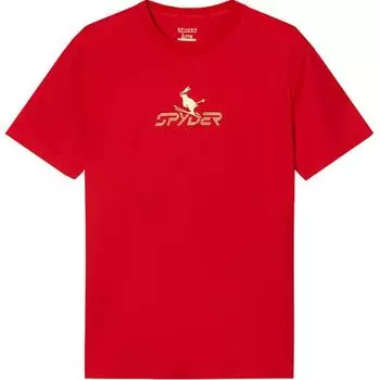 Футболка унисекс SPYDER, красный