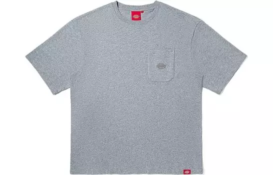 Футболка унисекс среднее оперение пепел Dickies, серый