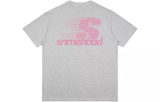 Футболка унисекс Srme, Черный (розовый принт)