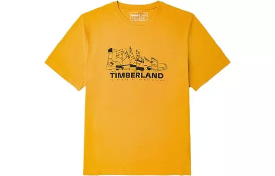 Футболка унисекс Stone Yellow Timberland, желтый