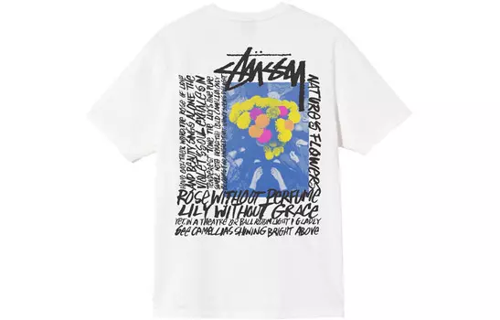 Футболка унисекс Stussy, белый