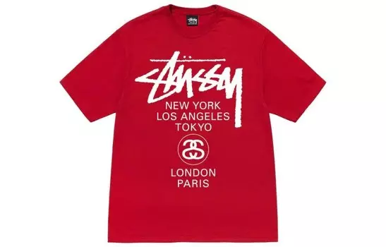 Футболка унисекс Stussy, белый