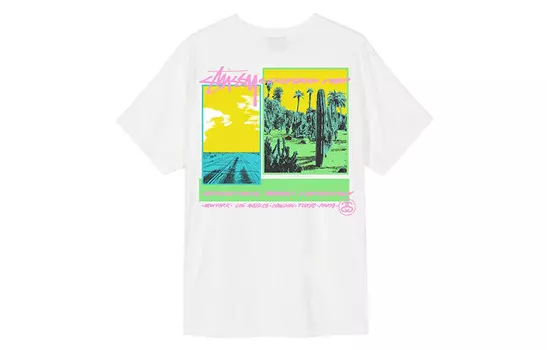 Футболка унисекс Stussy, белый