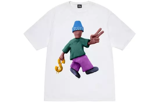 Футболка унисекс Stussy, белый