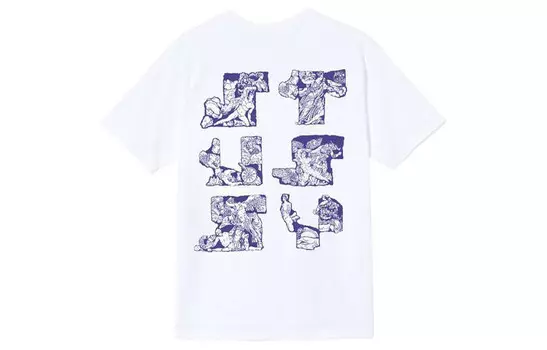 Футболка унисекс Stussy, белый