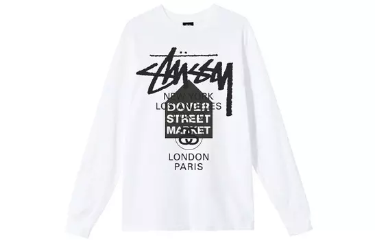 Футболка унисекс Stussy, белый