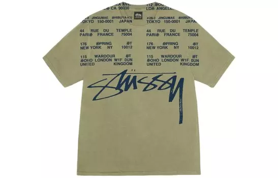 Футболка унисекс Stussy, белый