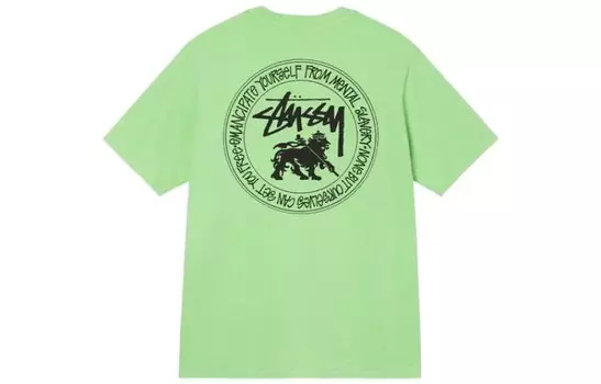 Футболка унисекс Stussy, фиолетовый