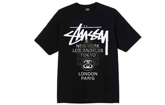 Футболка унисекс Stussy, хаки