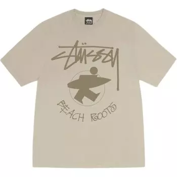 Футболка унисекс Stussy, коричневый
