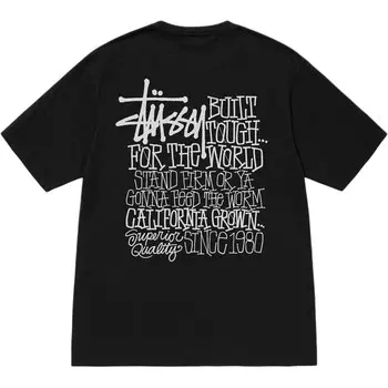 Футболка унисекс Stussy, оранжевый