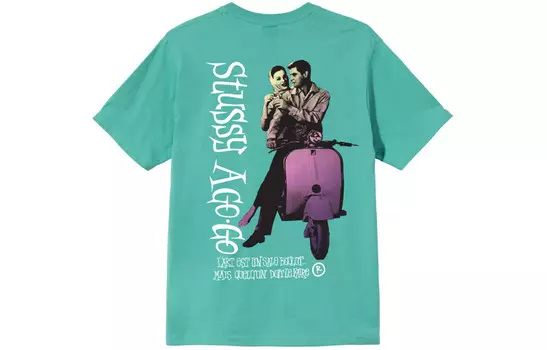 Футболка унисекс Stussy, оранжевый