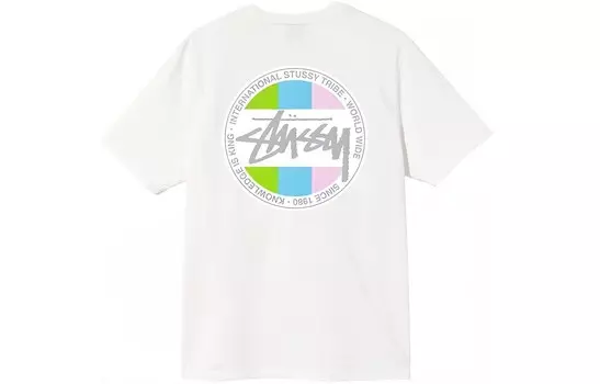 Футболка унисекс Stussy, розовый