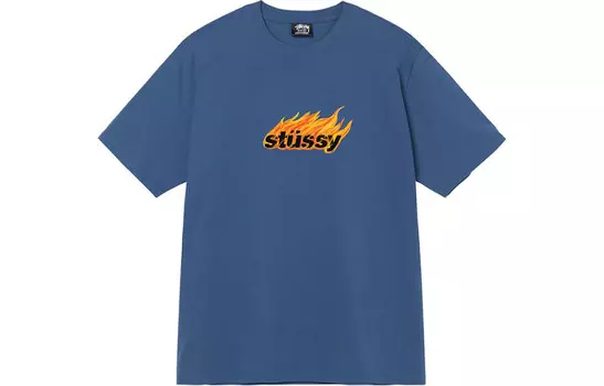 Футболка унисекс Stussy, синий